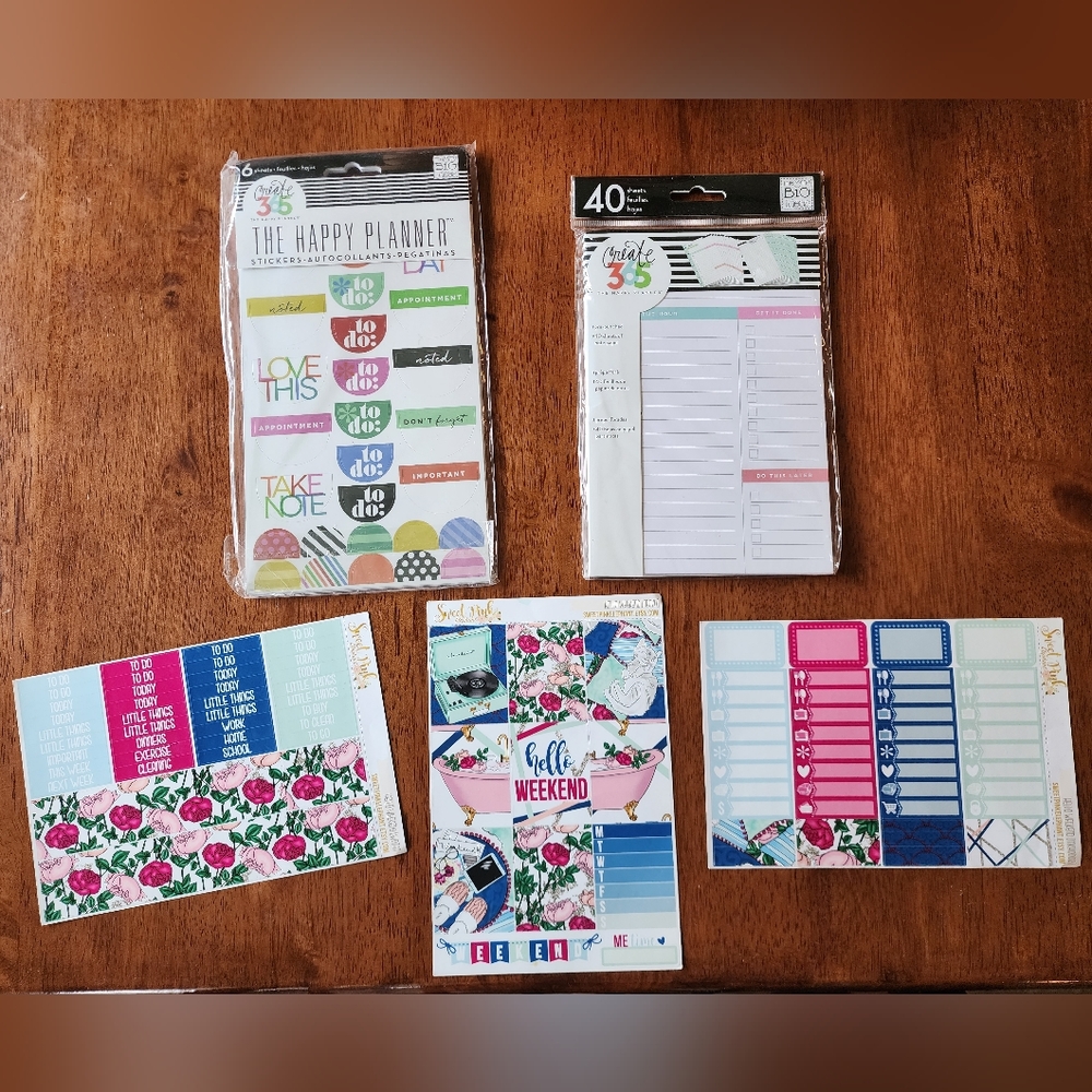 Create 365 Happy Planner Stickers and Sheets